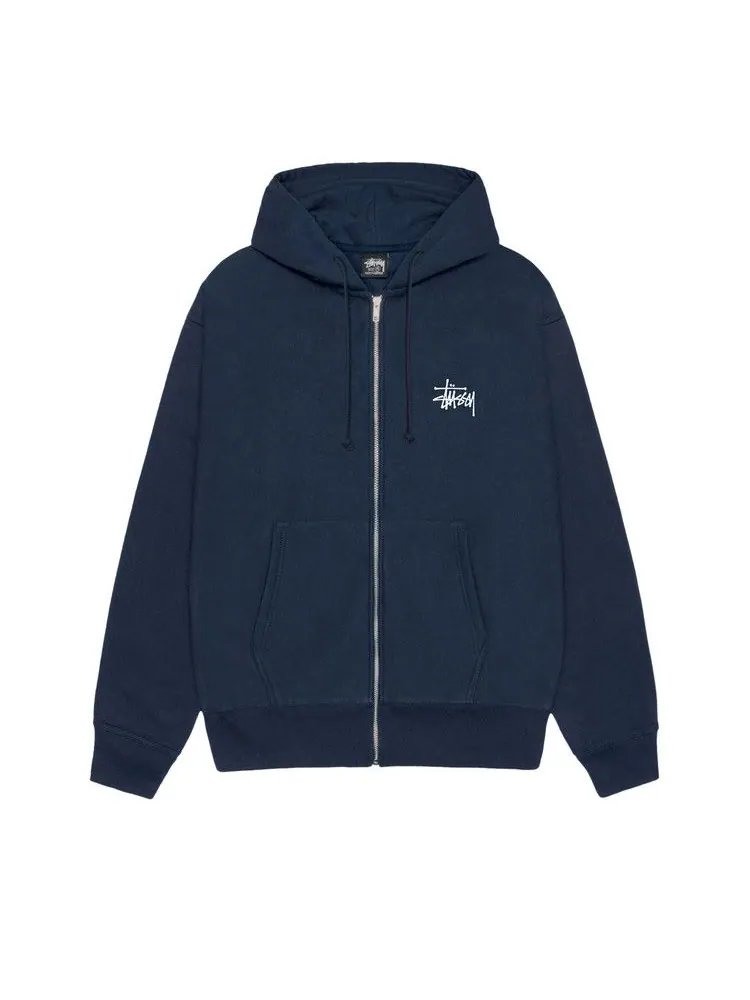 Худи Stussy Basic Zip Hoodie
