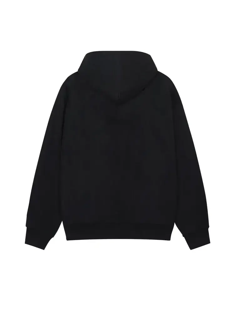 Толстовка Stussy Oval Corp. Zip Hood — изображение 2 из 2, черный