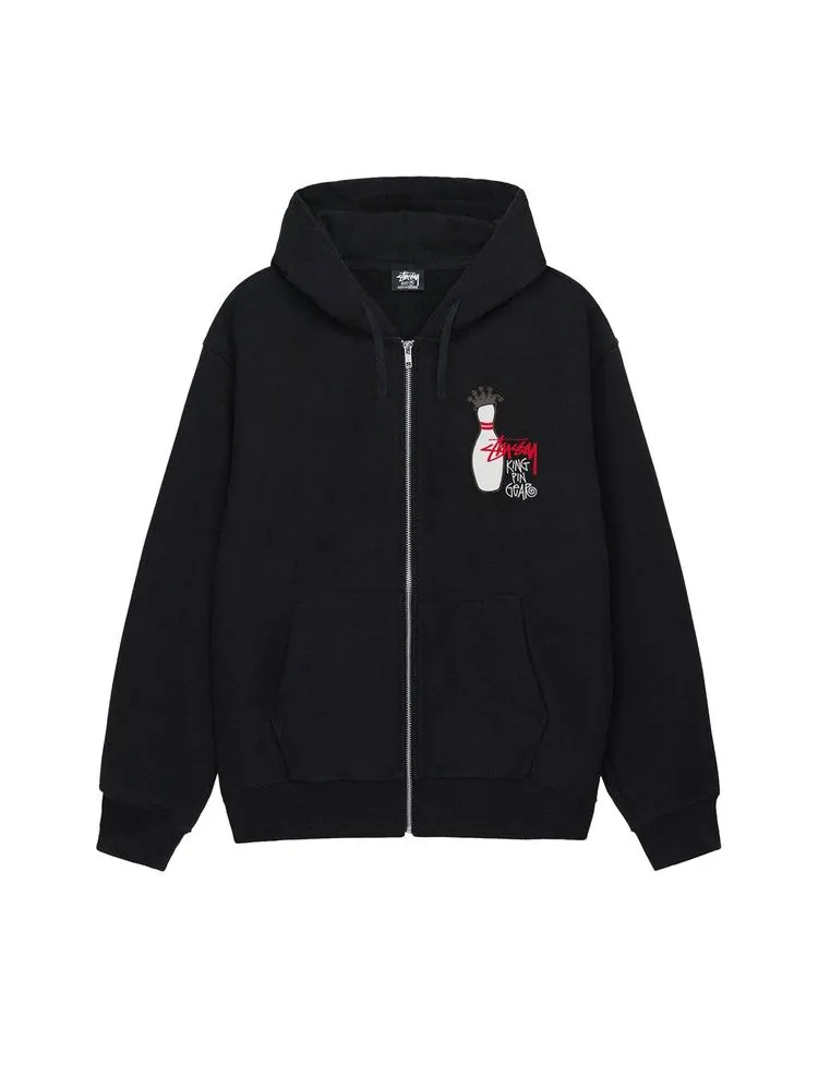 Худи Stussy Kingpin Zip Hoodie