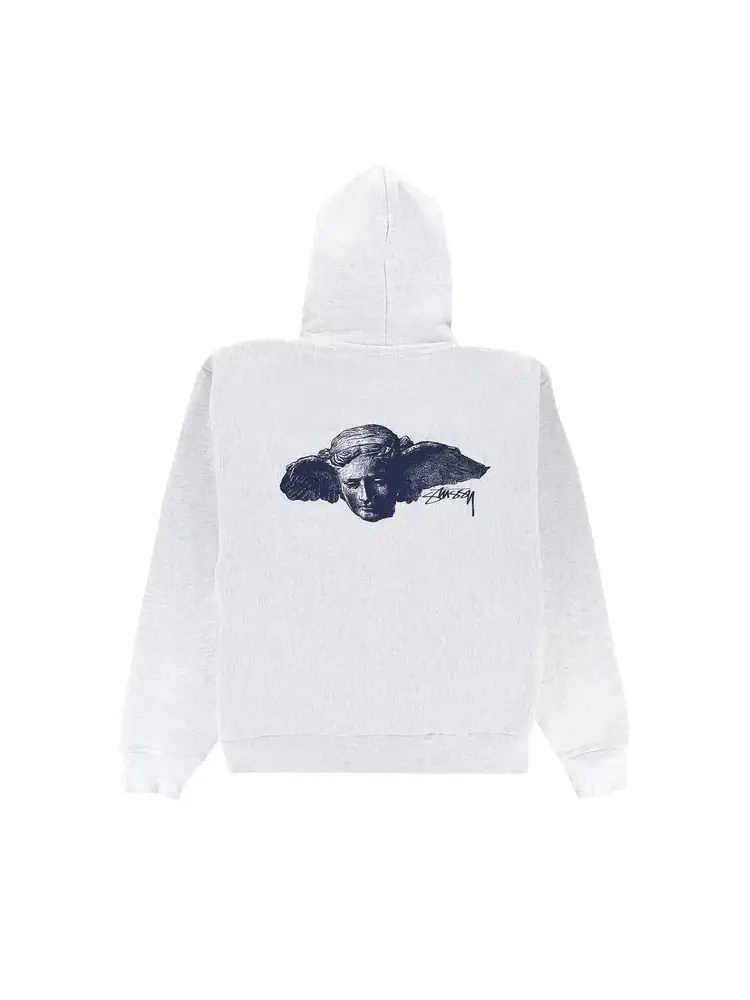 Толстовка Stussy Hypnos Zip Hood — изображение 2 из 2, серый