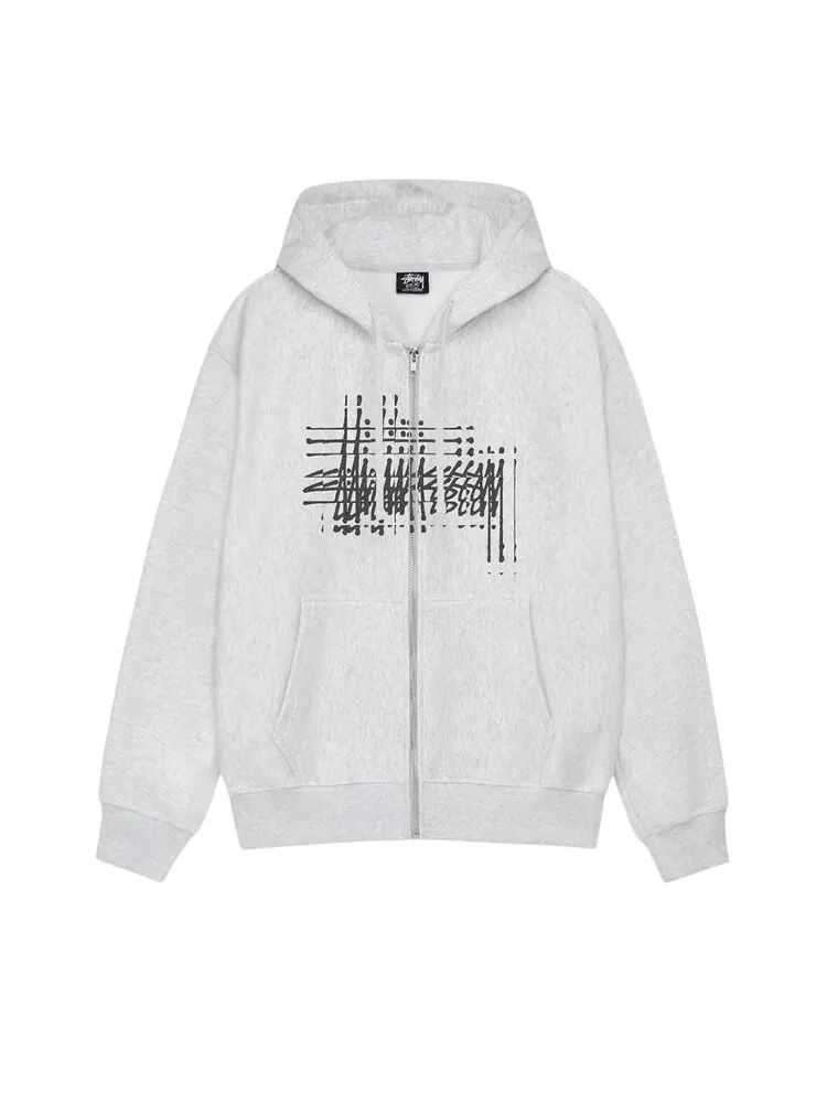 Худи Stussy Refracted Zip Hoodie