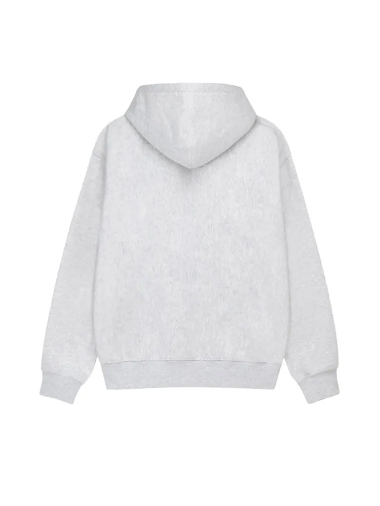 Худи Stussy Refracted Zip Hoodie — изображение 2 из 2, пепельный вереск