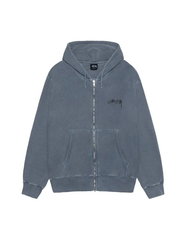 Худи Stussy Modern Age Zip Hoodie Pigment Dyed