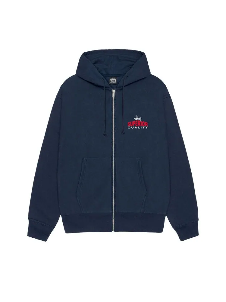Худи Stussy Superior Quality Zip Hoodie