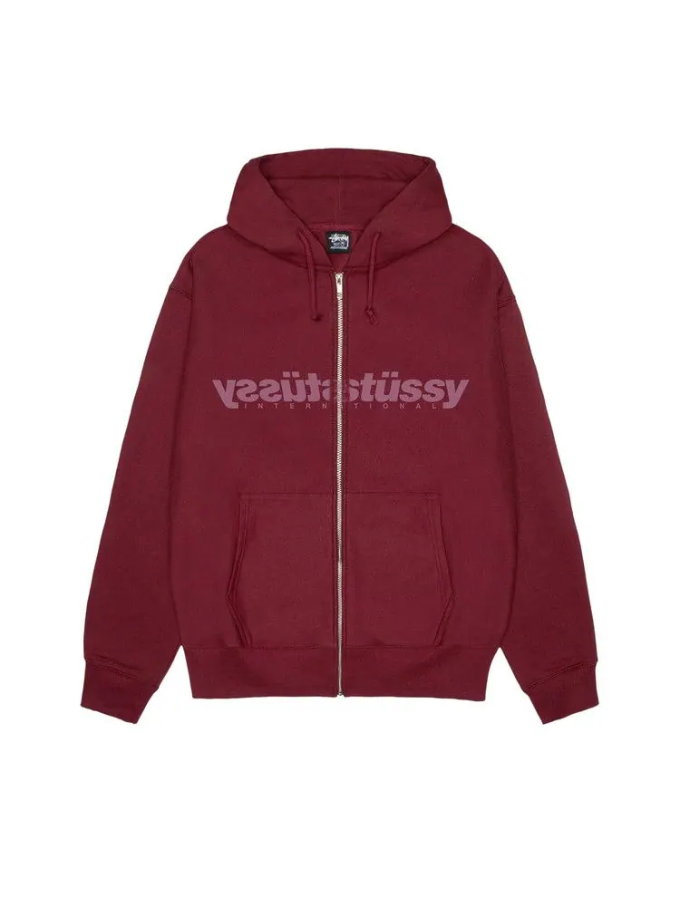 Худи Stussy Mirror Zip Hoodie
