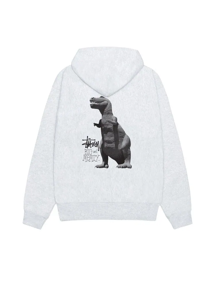 Худи Stussy Big & Meaty Zip Hoodie — изображение 2 из 2, пепельный вереск
