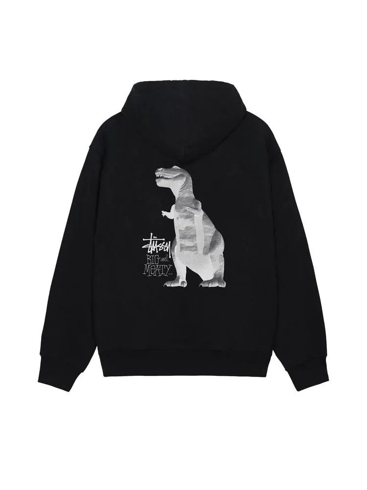 Худи Stussy Big & Meaty Zip Hoodie — изображение 2 из 2, черный
