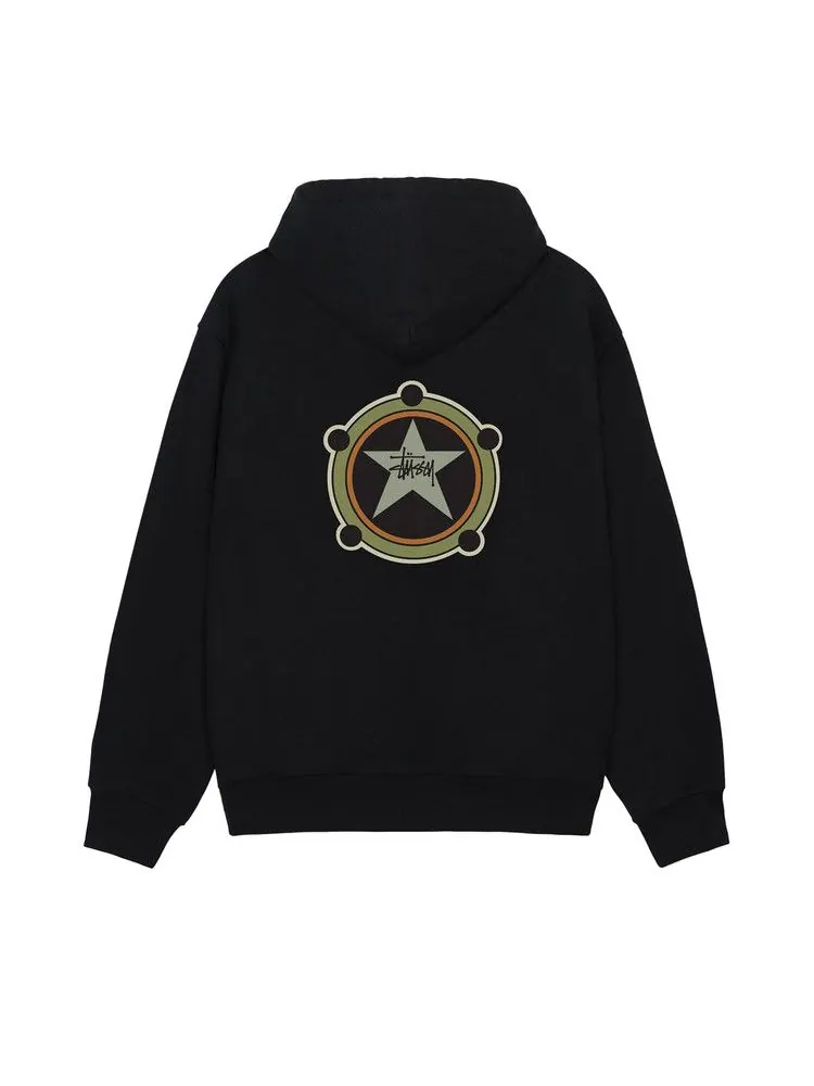 Худи Stussy Ranger Zip Hoodie — изображение 2 из 2, черный