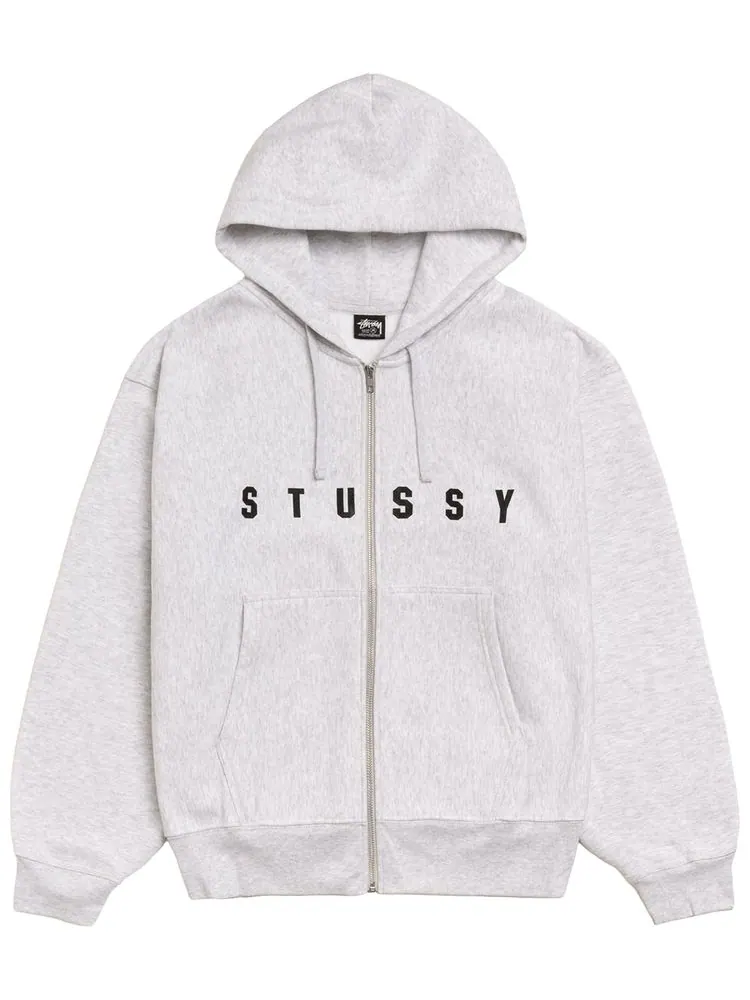 Худи на молнии Stussy Lens