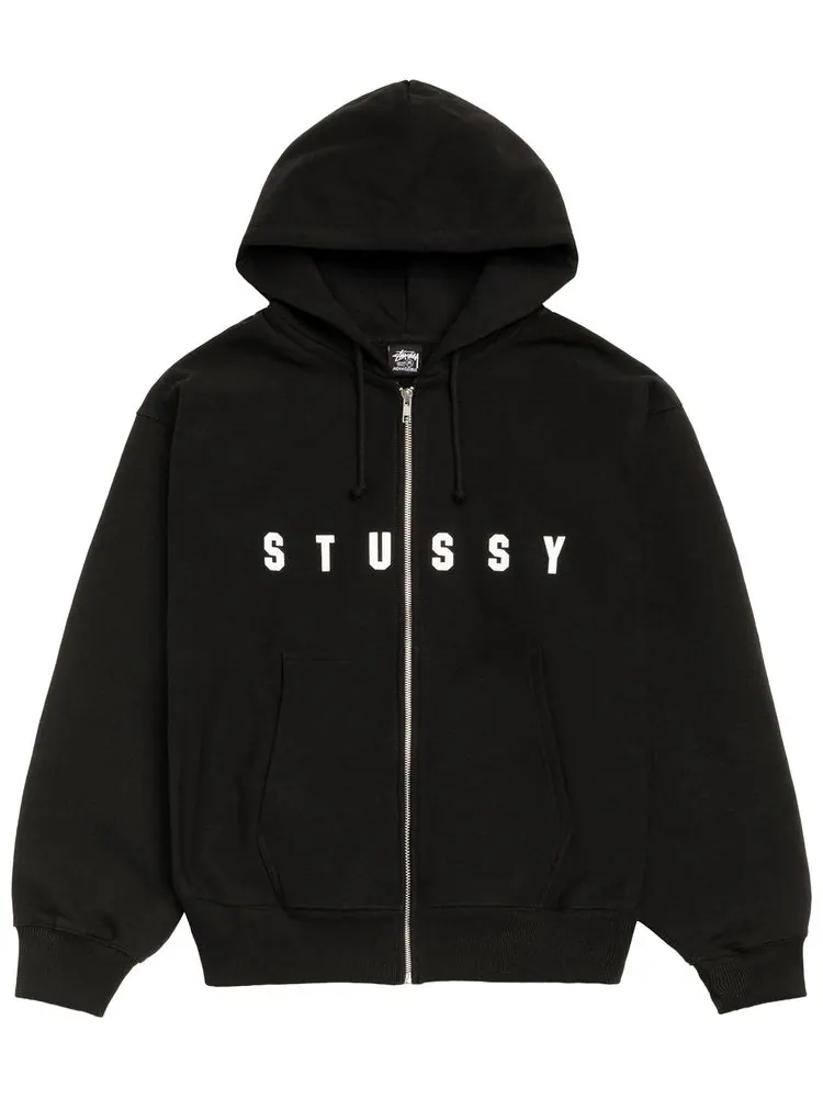 Худи на молнии Stussy Lens