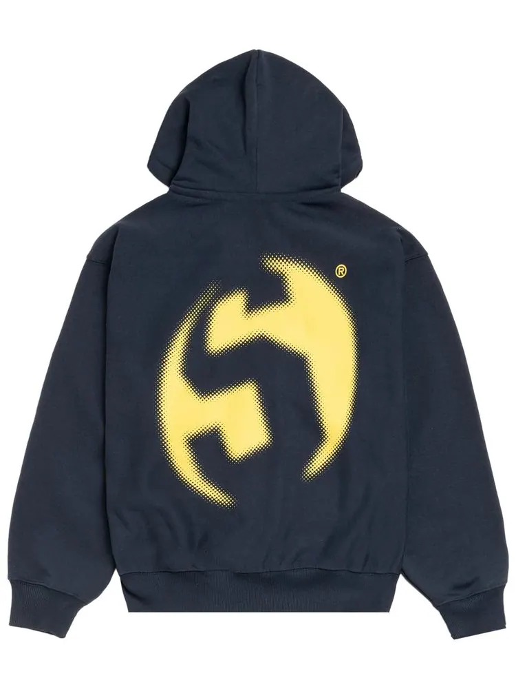 Толстовка на молнии Stussy Lens — изображение 2 из 2, синий