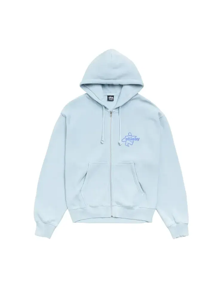 Худи на молнии Stussy Surf Size