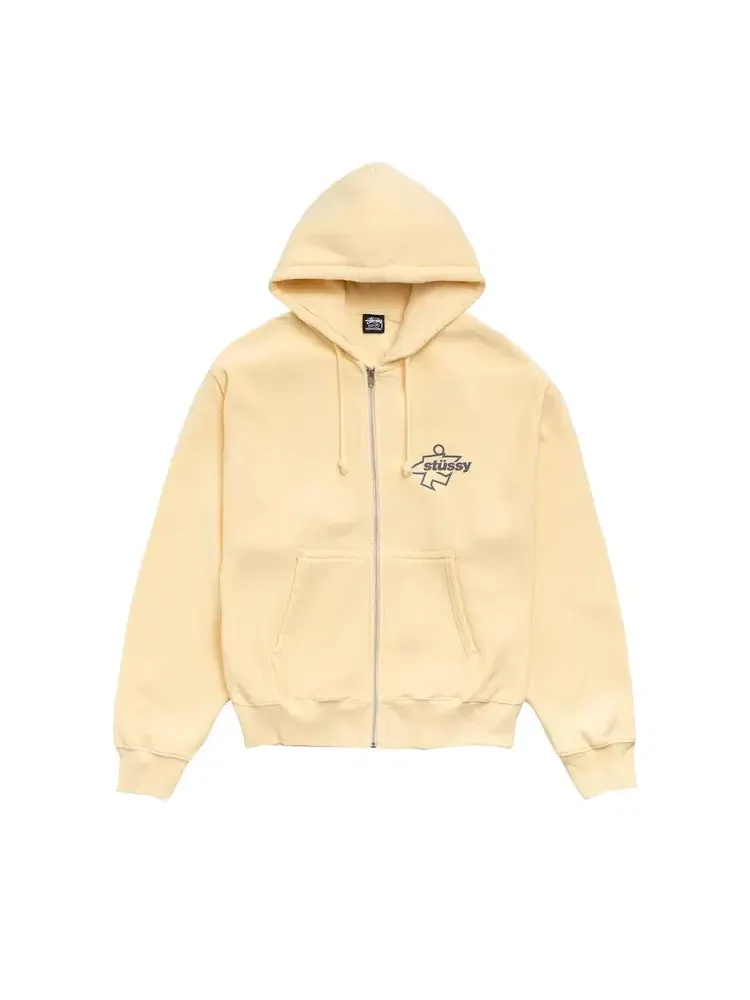 Худи на молнии Stussy Surf Size