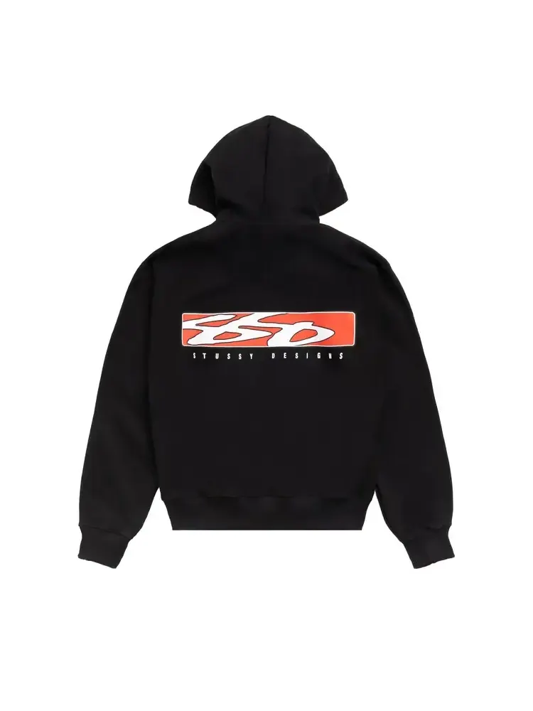 Худи Stussy S Box Zip — изображение 2 из 2, черный