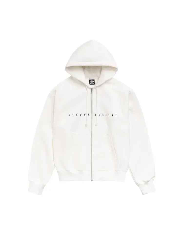 Худи Stussy S Box Zip 'Off White'