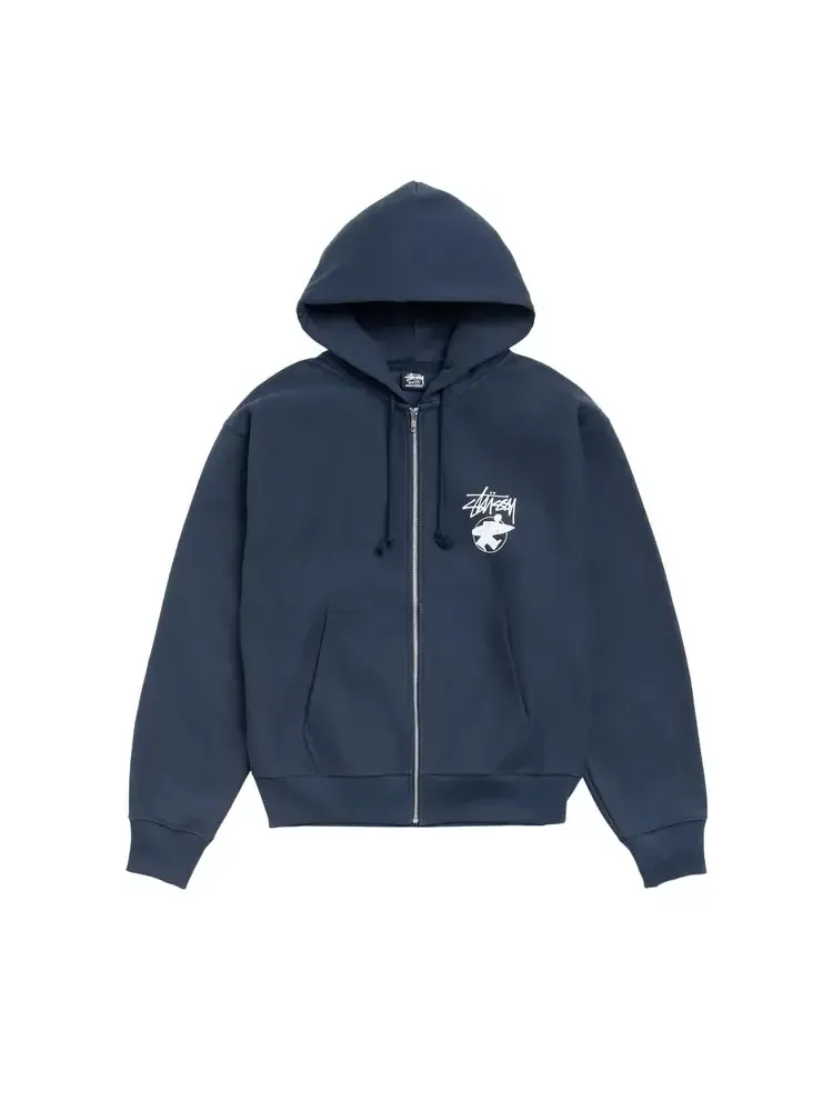 Толстовка Stussy Long Haul на молнии