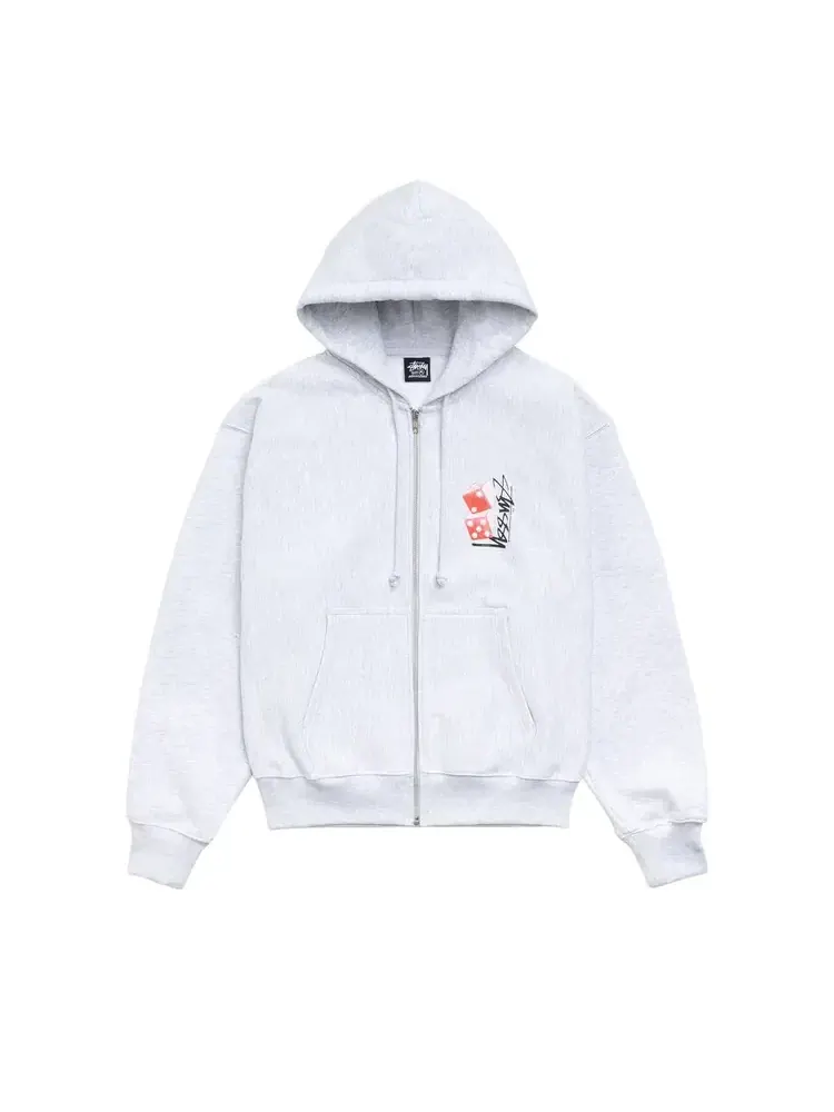 Худи на молнии Stussy Tall Dice