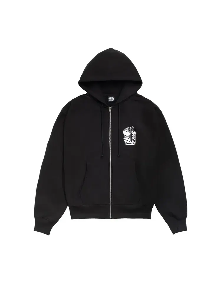 Худи на молнии Stussy Tall Dice
