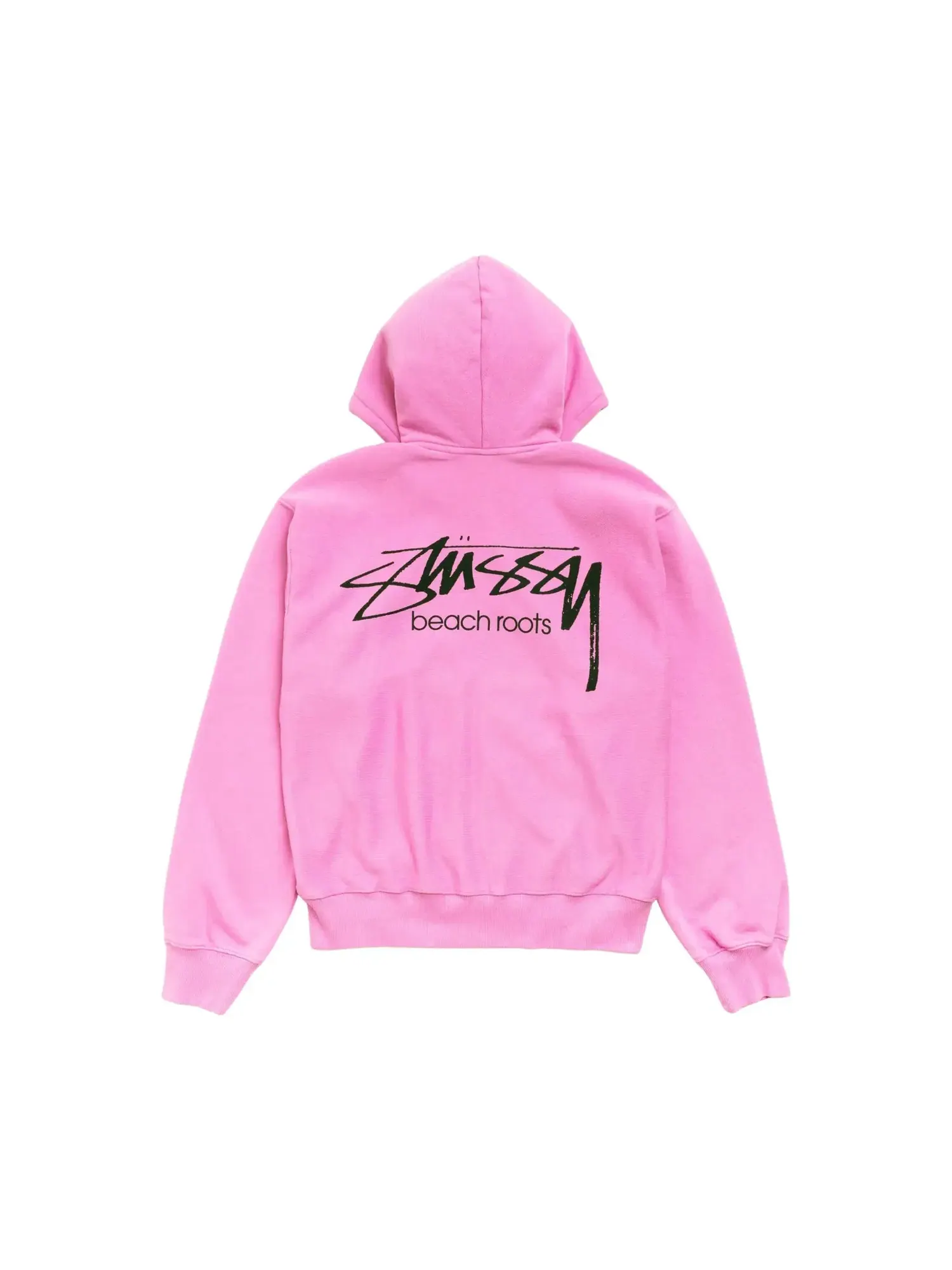Худи на молнии Stussy Beach Roots — изображение 2 из 2, розовый