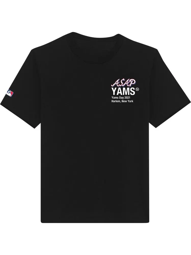 Футболка Hidden NY x Yams Day World Series T-Shirt 'Black' — изображение 1 из 2, черный