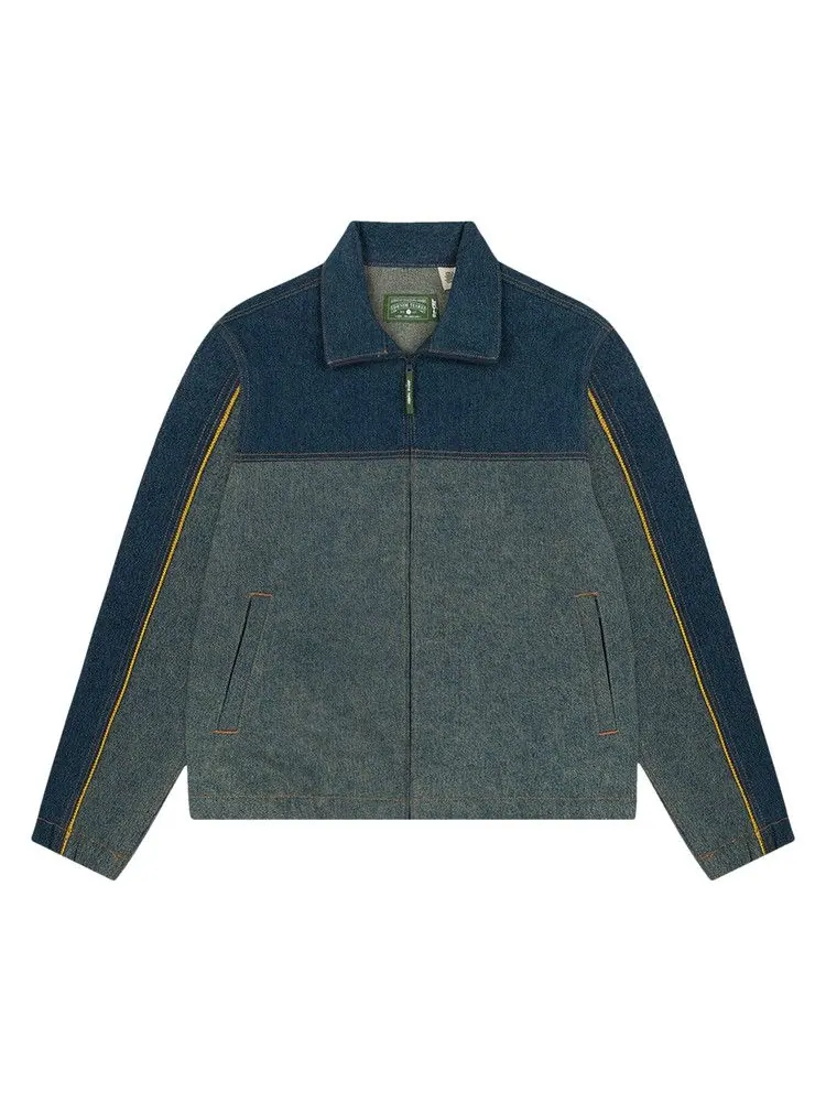 Спортивная куртка Denim Tears x Levis Cotton Fleur De-Lis Denim Track Jacket