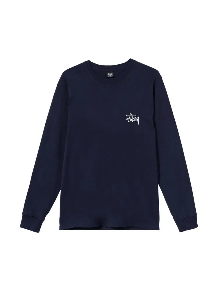 Футболка Stussy Basic Long-Sleeve Tee