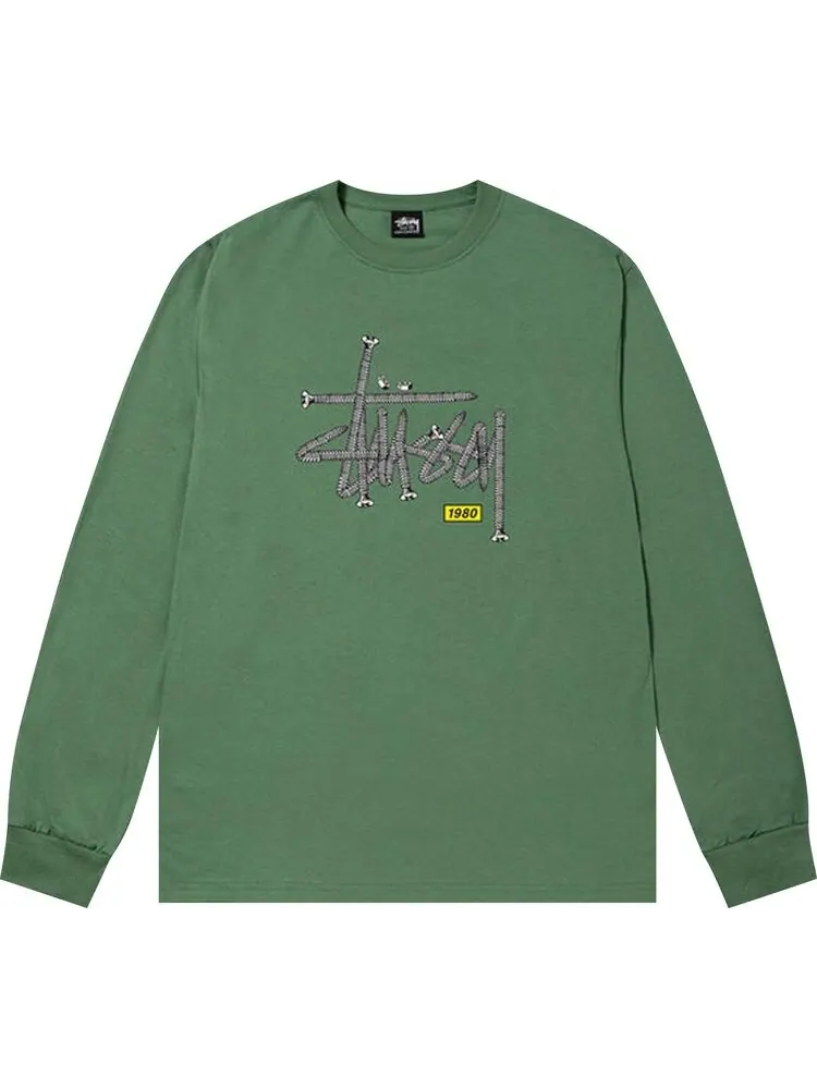 Лонгслив Stussy Hardware Long-Sleeve Tee 'Sage'