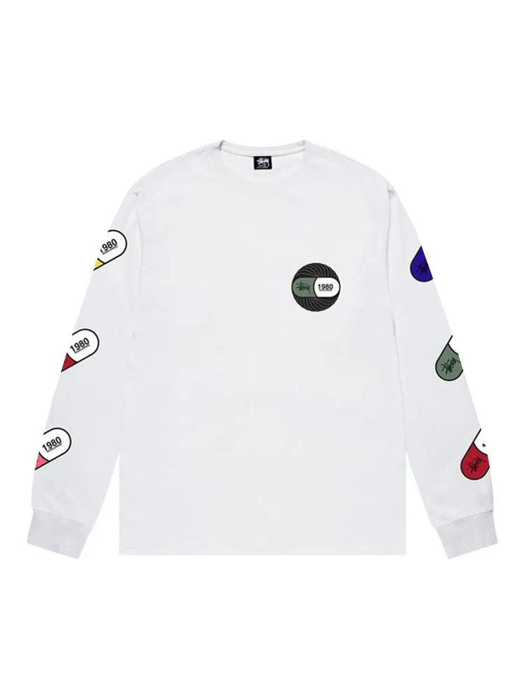 Лонгслив Stussy Capsule Long-Sleeve Tee 'White'
