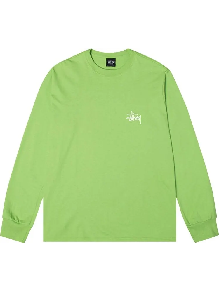 Лонгслив Stussy Basic Long-Sleeve Tee 'Tea'