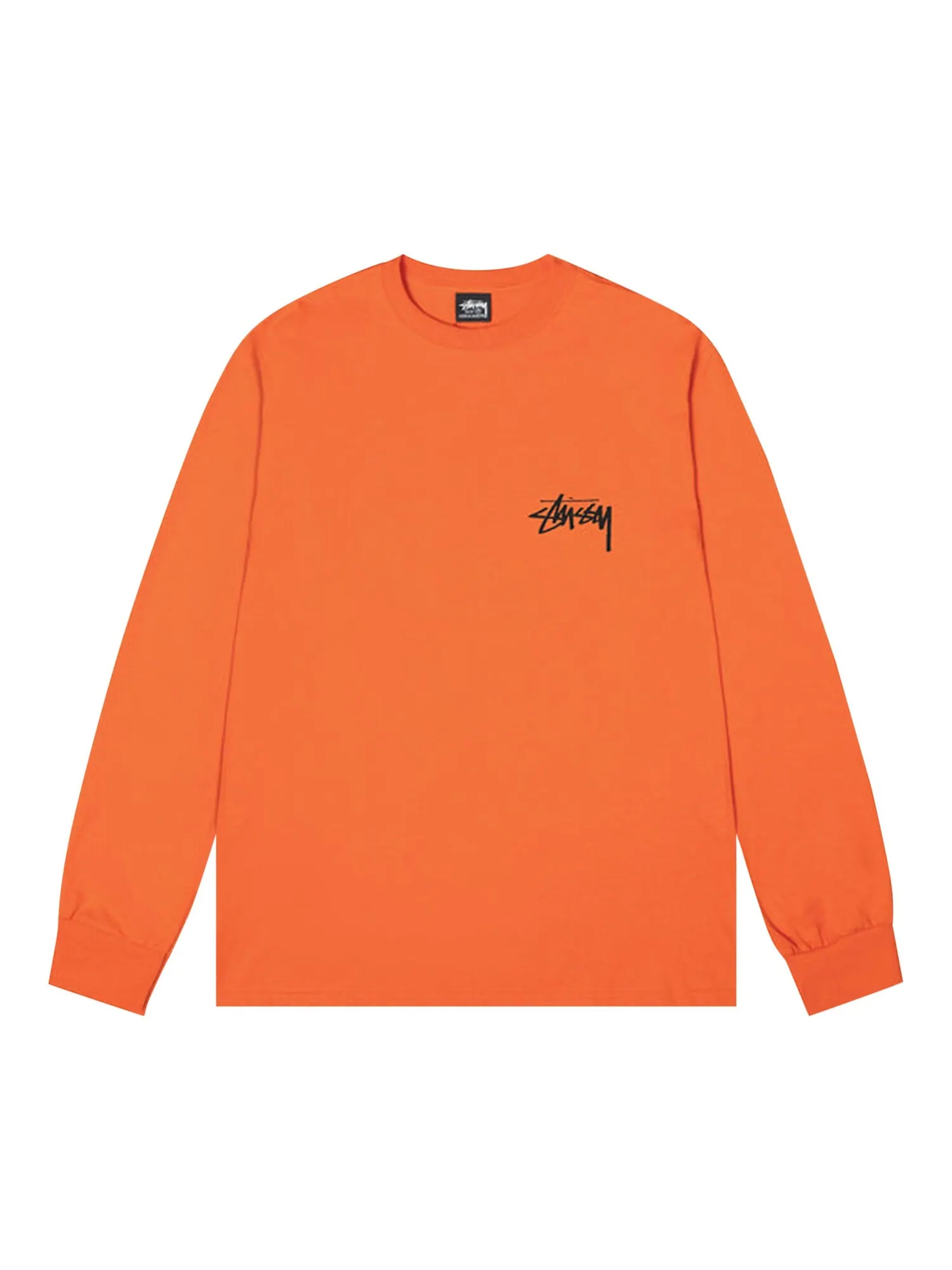 Футболка с длинными рукавами Stussy Gold Lion, цвет Коралл