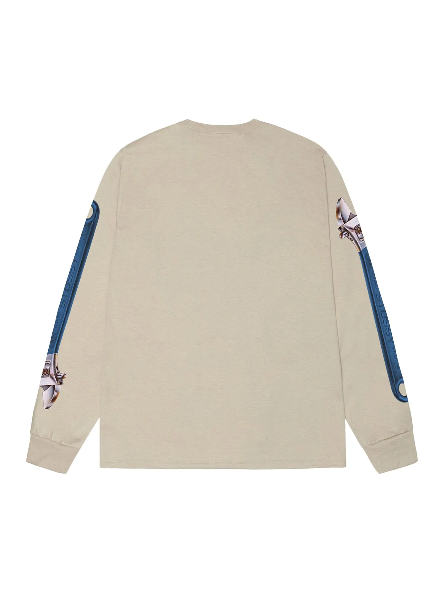 Футболка с длинными рукавами Stussy Wrench — изображение 2 из 2, хаки