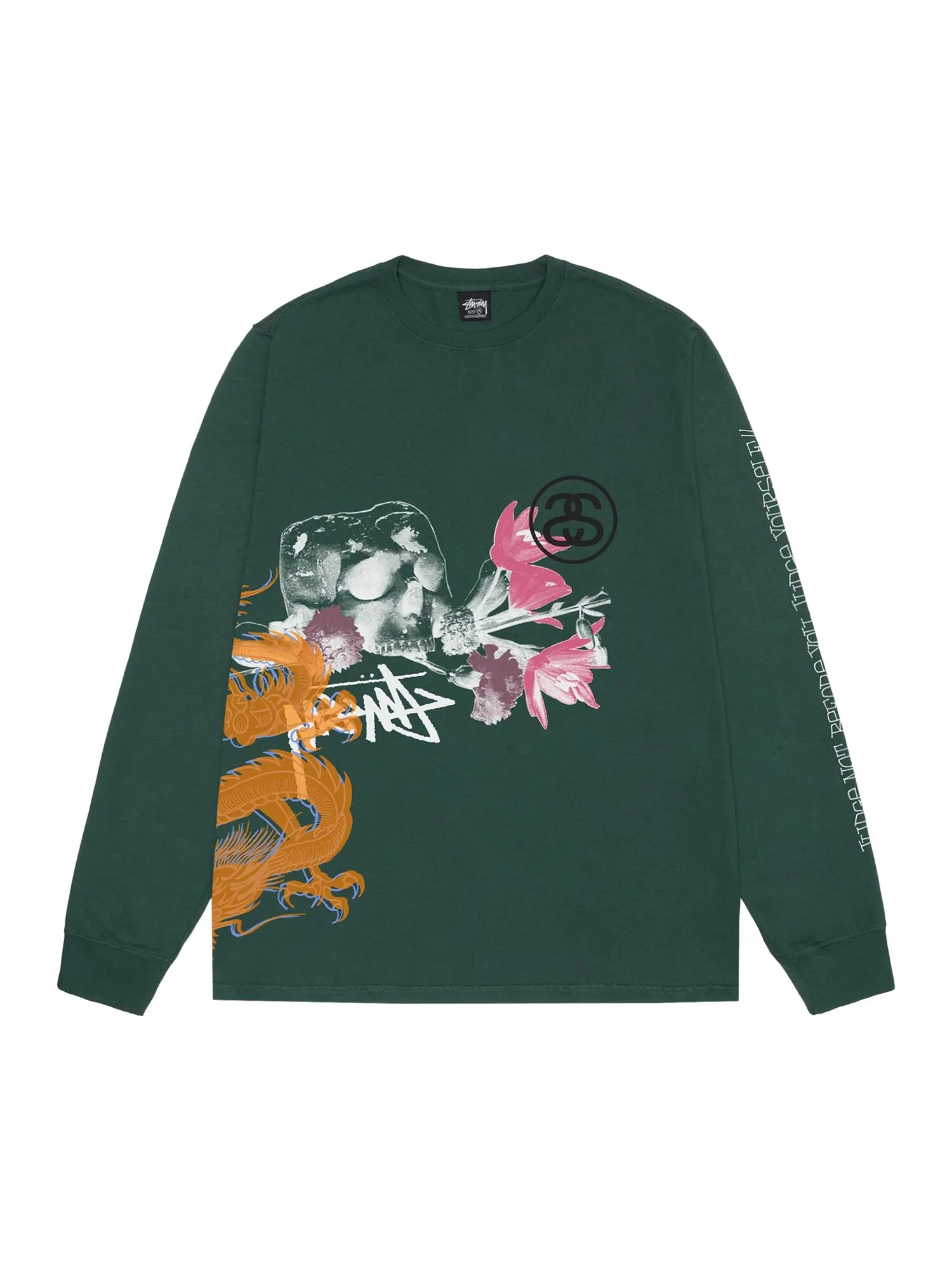 Футболка с длинными рукавами Stussy Strike Forest