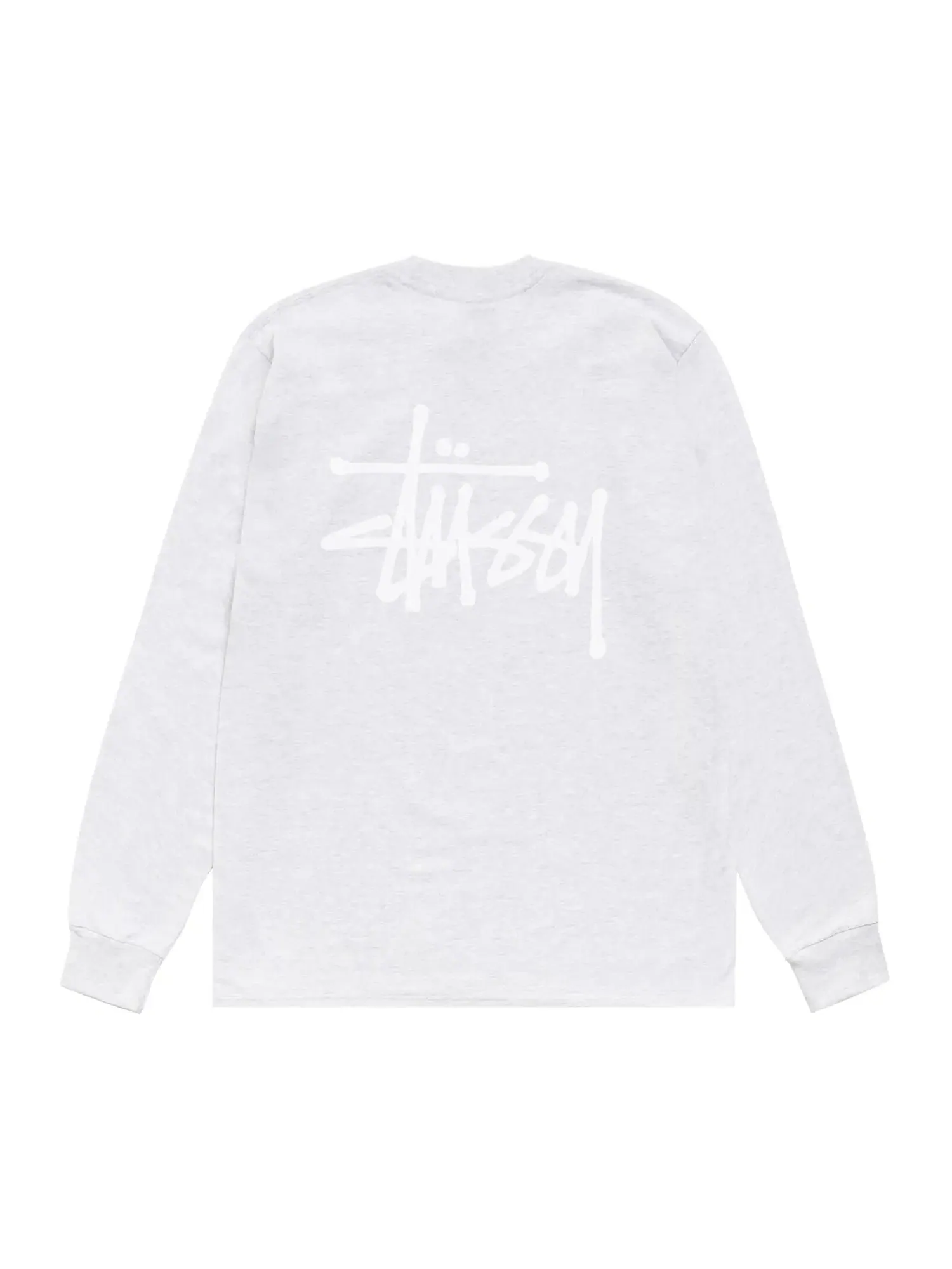 Футболка с длинным рукавом Stussy Basic StüSsy — изображение 2 из 2, пепельный вереск