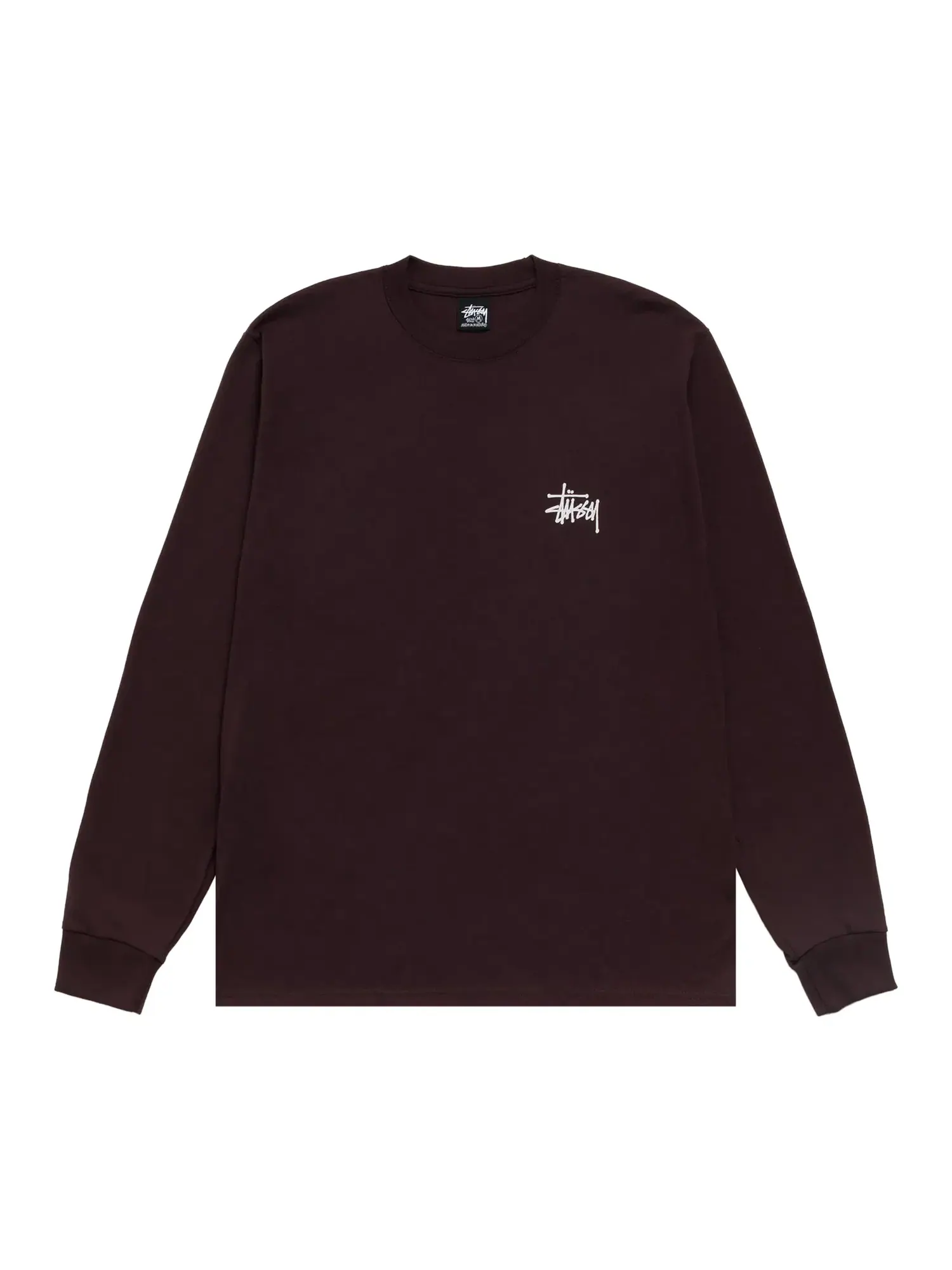 Футболка с длинным рукавом Stussy Basic StüSsy