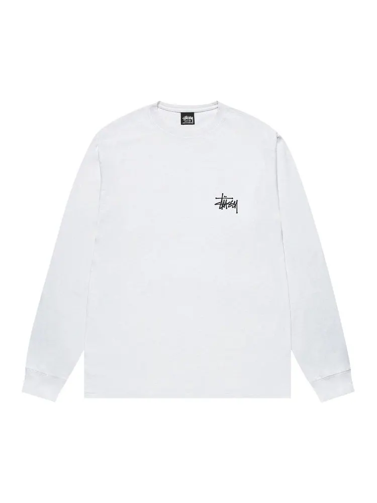 Футболка Stussy Basic Long-Sleeve Tee