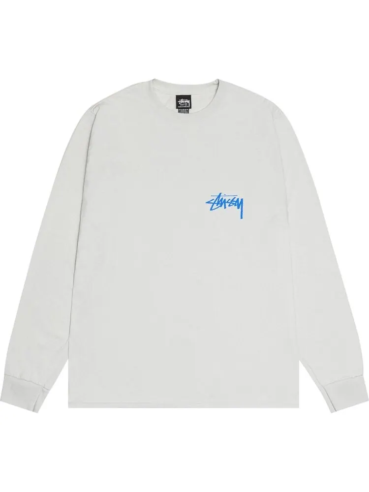 Лонгслив Stussy Beat Crazy 'Fog'