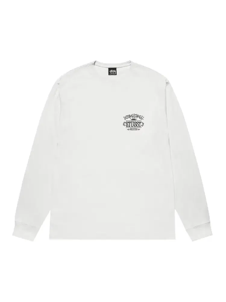 Футболка с длинными рукавами Stussy Worldwide