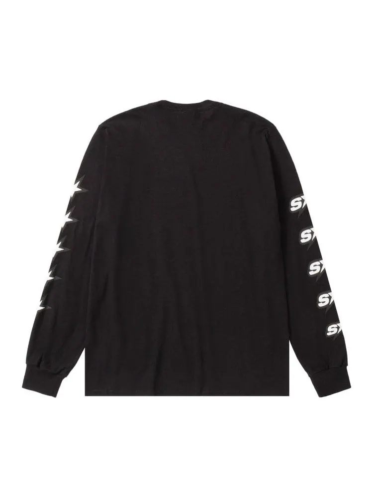 Футболка Stussy Speedway Long-Sleeve Tee — изображение 2 из 2, черный