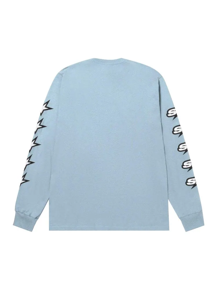 Футболка Stussy Speedway Long-Sleeve Tee — изображение 2 из 2, серый