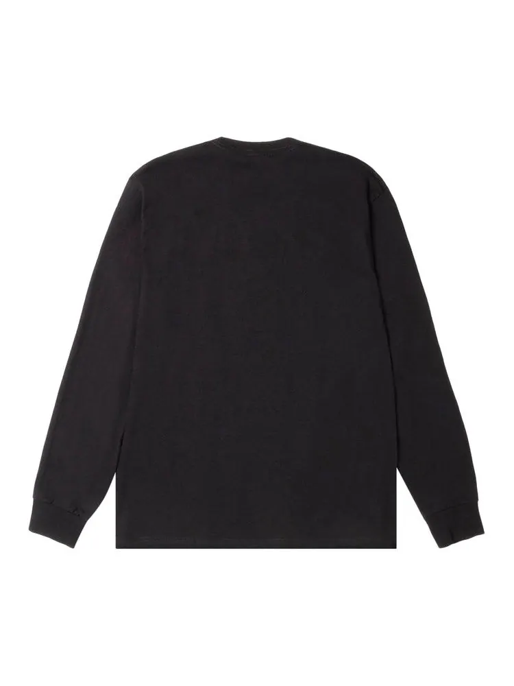 Футболка Stussy Mirror Long-Sleeve Tee — изображение 2 из 2, черный