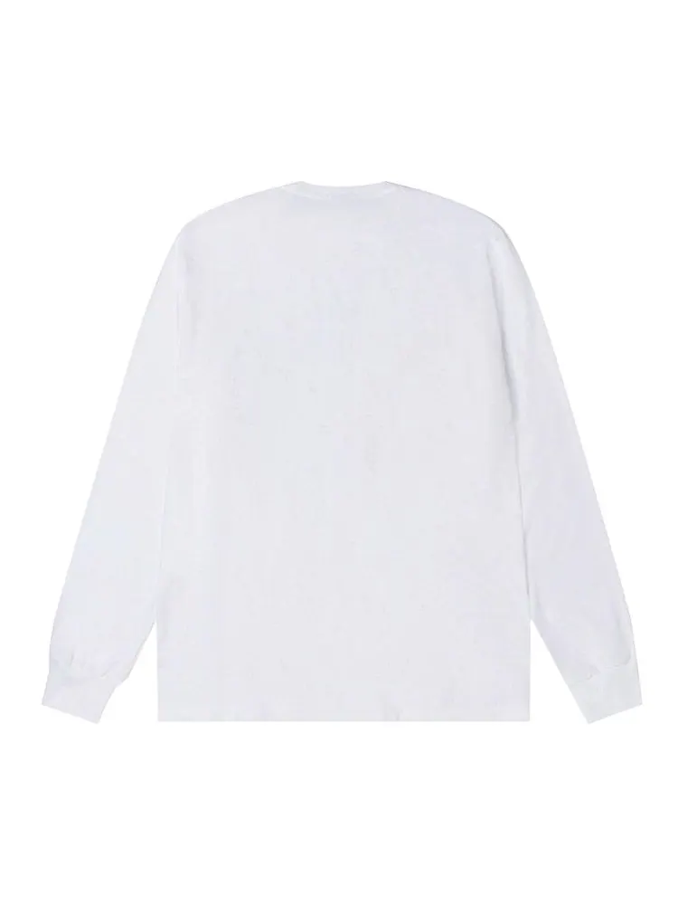 Футболка Stussy Mirror Long-Sleeve Tee — изображение 2 из 2, белый