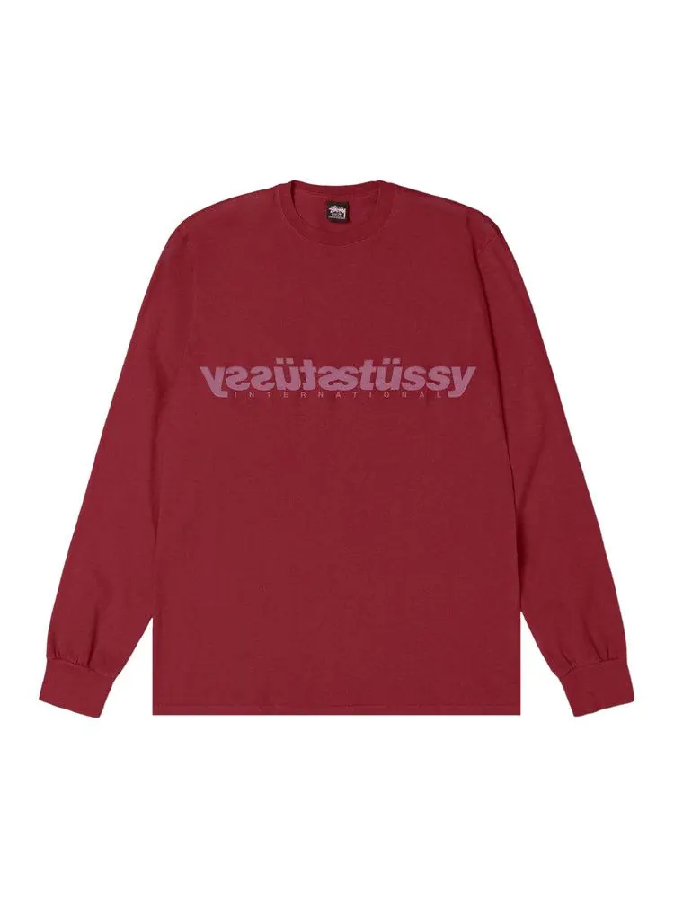 Футболка Stussy Mirror Long-Sleeve Tee