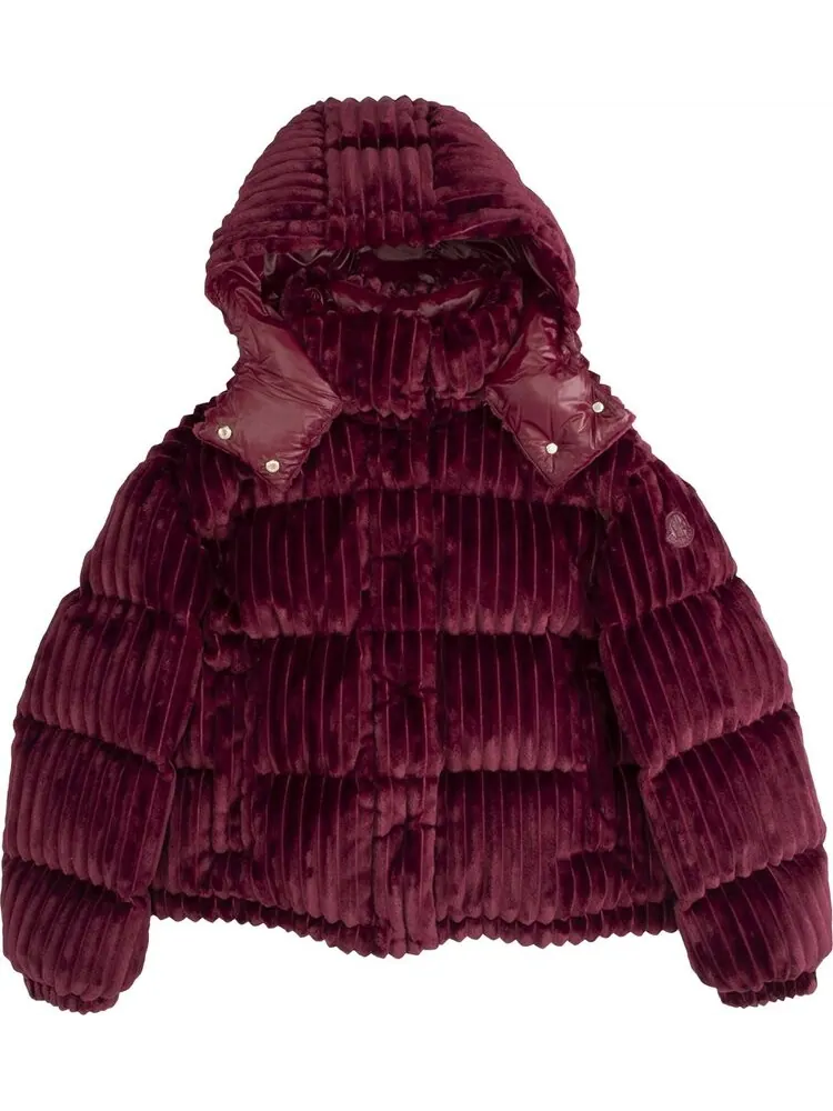 Куртка Moncler Daos Cowneck Corduroy Jacket 'Burgundy'
