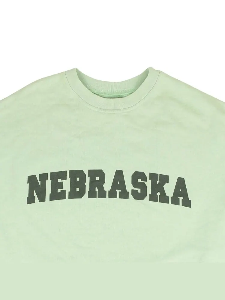 Толстовка Raf Simons Nebraska Crewneck Sweatshirt Green — изображение 3 из 3, зеленый