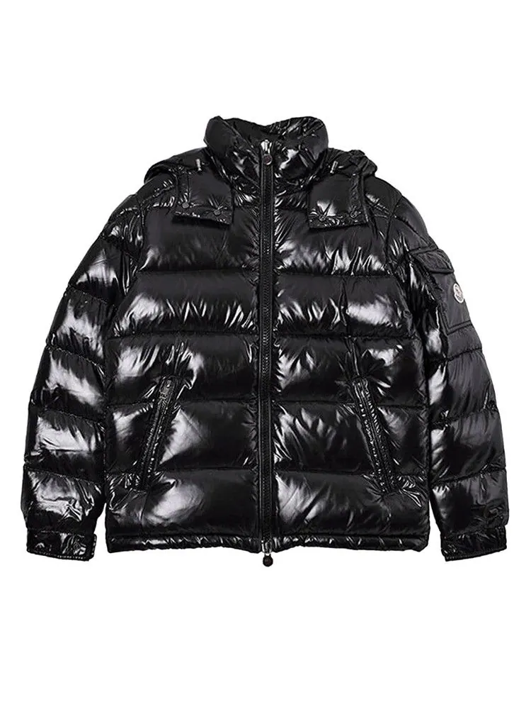 Куртка Moncler Maya Hooded Puffer Shiny Jacket