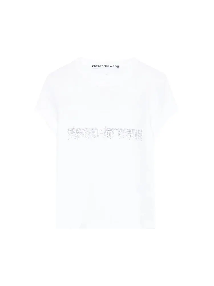Футболка Alexander Wang Hotfix Graphic Tee