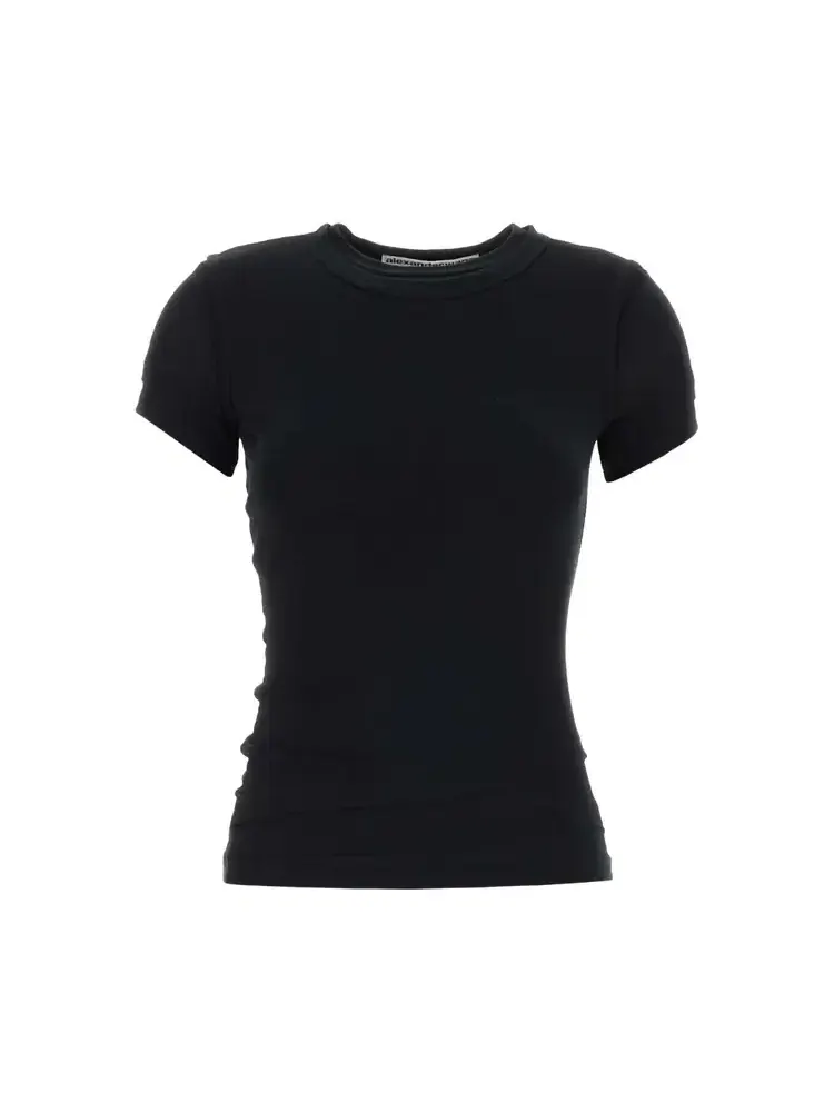 Многослойный топ с короткими рукавами от Alexander Wang
