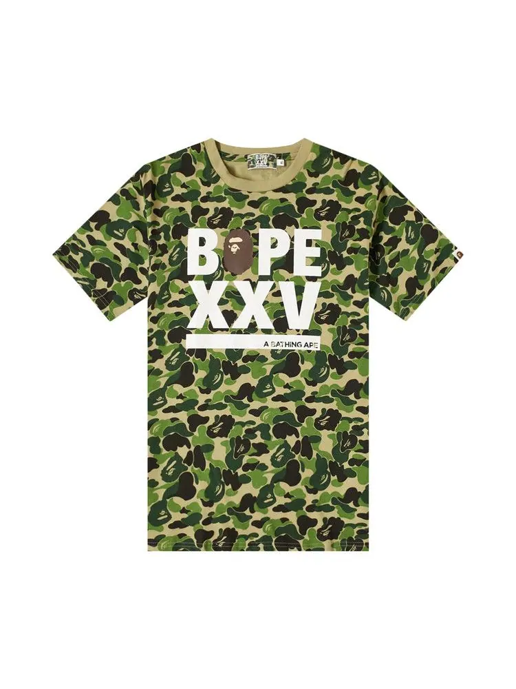 Футболка BAPE ABC Bape XXV Logo Tee — изображение 1 из 2, мульти