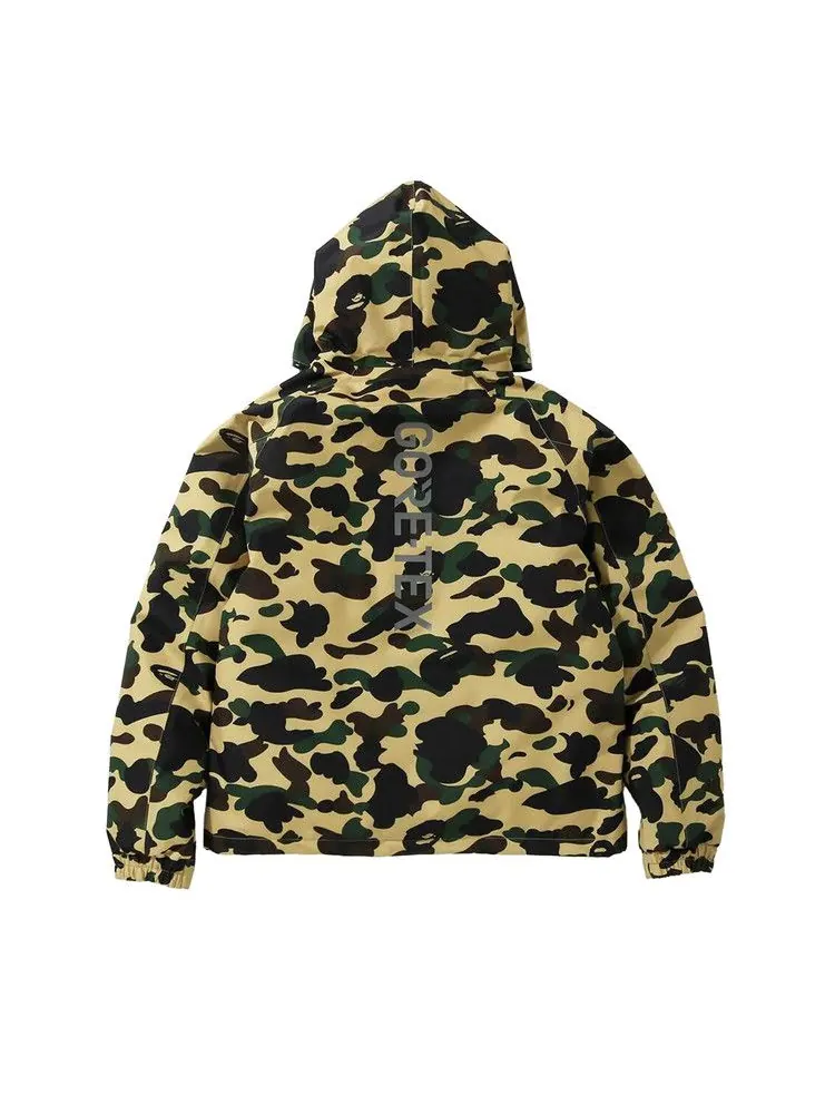 Худи BAPE GORE-TEX 1st Camo Hoodie Down Jacket — изображение 2 из 2, желтый