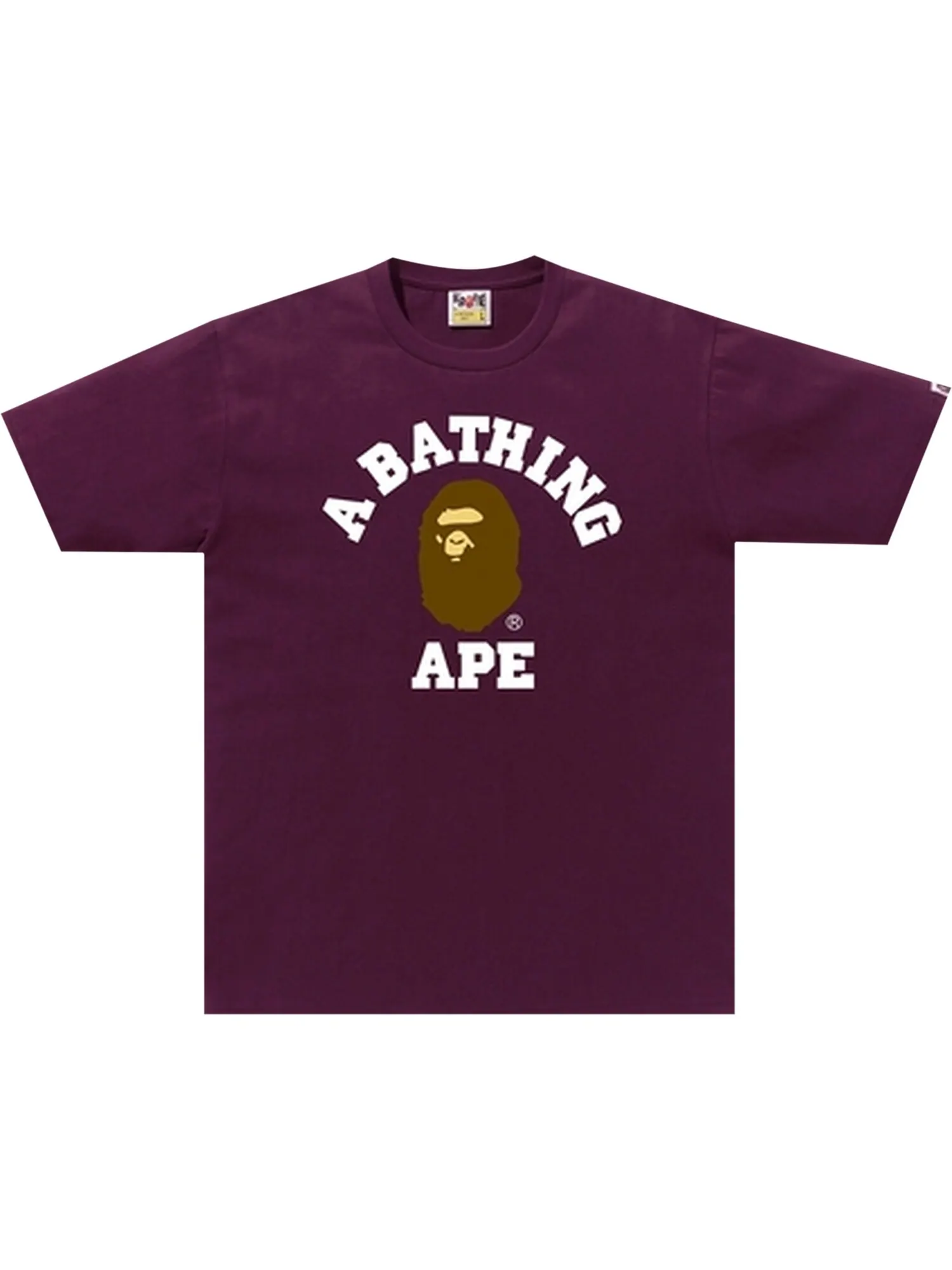 Эксклюзивная студенческая футболка BAPE Online Фиолетовый — изображение 1 из 1